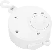 JUMPLAWN Adjustable Mobile Musical Wind-up Toys for Baby's Travel Cot Rotating Bed Bell