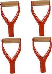 TEHAUX Replacement Y Shaped Handle for Shovels Comfortable Grip Easy Installation Multi Functional Design for Digging Shoveling Suitable for Forks Spades