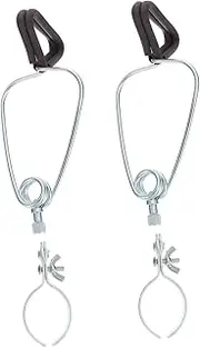 Sosoport Reptile Lampshade Holders 2PCS Metal Fixing Clips Easy to Use and Install