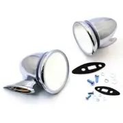 CLASSIC MINI EXTERIOR MIRROR BULLET STYLE COOPER GAM105 RACING CAR AUSTIN MORRIS
