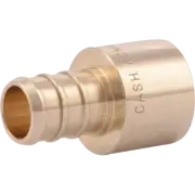 SharkBite UC600LF 1/2" x 1/2" Female Brass PEX Crimp Sweat Adapter