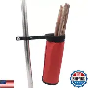 Cheerock Portable Nylon Drum Stick Bag, Quick Change Drum Stick Holder for Dr