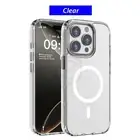 For iPhone 16e 16 15 14 13 12 11 Pro Max Plus Case Magnetic MagSafe Compatible