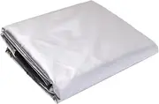 Yardenfun Waterproof Cover Outdoor Rainproof Desk Chair Covers 126x126x74cm Garden Patio Furniture Protectors Silver