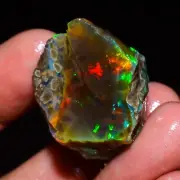 Ethiopian Opal Rough 100% Natural Gemstone Raw 43.50 Ct. 27x21x16 mm AQ-562