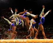 8x10 Photo SIMONE BILES Gymnastics Olympics World Champion Gold Medal Paris Rio