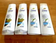 4 Dove Ultra Care Coconut & Hydration Shampoo & Conditioners 12oz