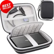 Black EVA Case Maxone Slim HDD 160GB-1TB Shockproof Travel Bag