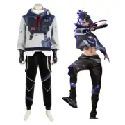 Valorant Agent Iso Cosplay Costume | Gaming Outfit