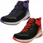 Boys Clarks Rock Race GTX K Gore-Tex Lace Up Ankle Boots