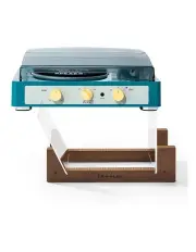 [Gadhouse] Brad MKII Record Player + Bundled Crosley Record Storage Display Stand in Green