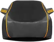 Waterproof Car Cover for Mercedes Benz C-Class AMG C43 C63 C63S Convertible Coupe | All-Weather Outdoor Rainproof Windproof Car Cover Anti-Scratch Car Cover(Black,AMG C63S)