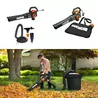 3 In 1 Blower Mulcher Vacuum With Leaf Pro Collection System Vac Collector Worx