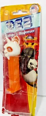 New PEZ Candy Dispenser Kung Fu Panda Master Money Movie TV Character W/O Candy