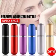 Mini Perfume Atomizer Portable Travel Refillable Bottle Scent Pump Spray Bottles