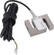 S TYPE Pressure Sensor High Precision Tension Weighing Beam Load Cell Scale Sensor Weighting Sensor Module Electronic Weighing Device with Cable for Hopper Weight (100kg)