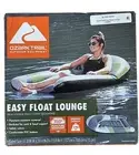 New Factory Sealed Ozark Trail Easy Float Lounge Inflatable Raft Back Arms Rest