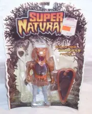 TONKA SUPER NATURALS SNAKEBITE ACTION FIGURE 1987 ON THE CARD