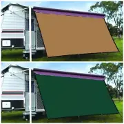 Shatex 90% RV Awning Privacy Screen Shade Panel Kit Sunblock Shade Drop 10*14ft