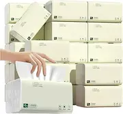 40 Pack Total 20800 Sheets Soft Facial White Tissue 5-Ply Toilet Paper Wood Pulp Fiber Disposable Napkin Travel Paper Towels Paper Extraction