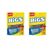 933956 2 X 152G BAG BIGS OLD BAY SEASONED SUNFLOWER SEEDS USA