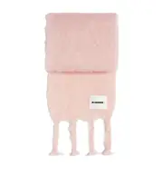 Wool Blend Scarf One size pink
