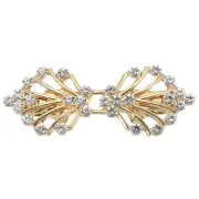 Dress Clips Back Cinch, Retro Sweater Clips Cardigan Clips(6.2x2.3x1.1cm, Gold)