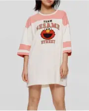 BNWT PETER ALEXANDER SESAME STREET ELMO SWEATER SLEEP TEE SIZE L/XL
