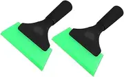 Mobestech 2pcs Car Film Squeegee Set Professional Window Tint Scraper for Car Cleaning Pp Material Ergonomic Handle Design Versatile Electronics