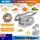 36/64 Hole Potato Chipper/Cutter/Chopper Chips French Fry Fries Maker 2 Blades