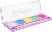 Face Paint Kit Neon Eyeliner Stage Performance Makeup Palette Water Activated for Parties and Cosplay