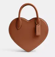 Coach Heart Bag In Regenerative Leather CP233