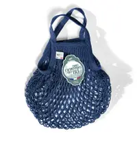 在飛比找誠品線上優惠-法國Filt經典手工編織袋(S)-經典藍