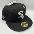 Chicago White Sox Paper Plane Roc Nation 59Fifty New Era Hat Fitted pin 7 3/8