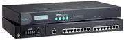 16 Port Device Server, 10/100M Ethernet, RS-422/485, RJ-45 8pin, 15KV ESD, 100V or 240V