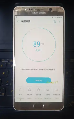 三星 Samsung note5 金色 32GB A