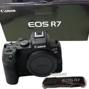 New CANON Canon EOS R7 Mirrorless Camera Body 32.5MP 4K APS-C