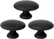 Operitacx 3Pcs Hot Stones for Massage, Mushroom Shape Hot Stones Massage Set, GuaSha Stone for SPA, Relaxing, Healing