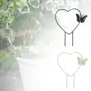 Heart Shaped Plant Trellis Indoor Outdoor for Flower Pothos Potted Plants