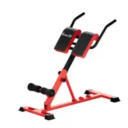 Everfit Weight Bench Adjustable Roman Chair 10 In Home Gym Fitness 200Kg leather