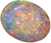 [AYUSH GEMS] 18.00ct Opal Stone Certified Natural Fire AA++ Quality Oval White Astrology Australian Opal Loose Gemstone, Loose Gemstone, Opal, Loose Gemstone, Opal, Loose Gemstone, Opal