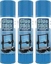 3D Printer Glue Sticks PVP Solid Glue Sticks Washable for Hot Bed Platform Glass Plate Easy Removing 3PCS