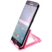 For Samsung Galaxy A73 5G/A72 5G/A71 5G - Fold-up Pink Stand Holder Travel