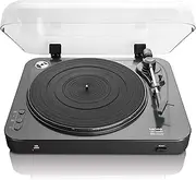 [Lenco] Turntable with Direct Encoding and Bluetooth, Black