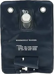12V Universal Wind Washer Pump Bag Kit with Jet Button Switch for Classic Cars