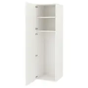 ENHET high cb with 2 doors, white, 60x62x210 cm