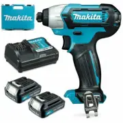 Makita LI-ION CXT MAX CORDLESS IMPACT DRIVER KIT TD110DWYE 12V+2x1.5Ah Batteries