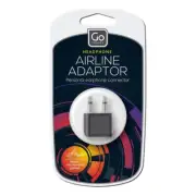 NEW Go Travel Airline Headphone Adaptor By Anaconda