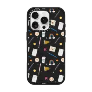 iPhone 16 Pro Impact Case MagSafe Compatible School Doodle