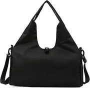 galeyyu Yoga Bag - Wet Dry Pockets Design Casual Tote | Travel Yoga Mat Holder Shoulder Bag with Shoe Compartment for Travel Sports